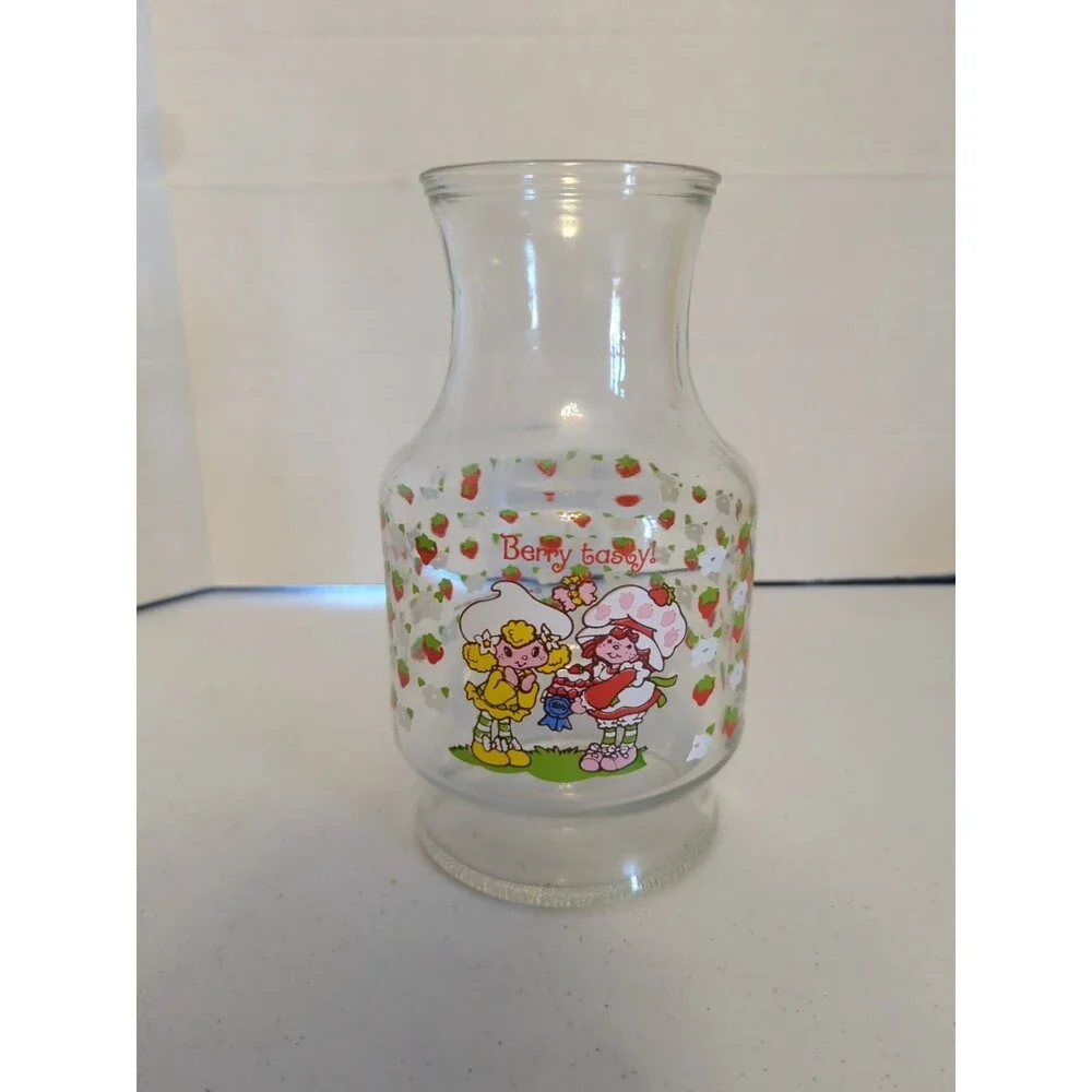 Strawberry Shortcake Juice Carafe Lemon Meringue Berry Tasty Pitcher 1981